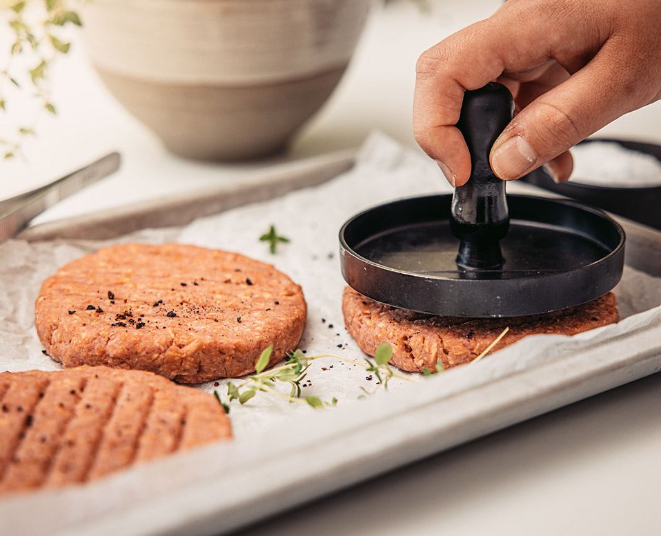 Kött och växtbaserat